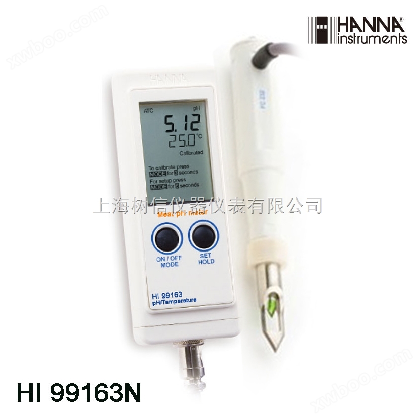哈纳HI99163 微电脑酸度pH计 -温度°C测定仪