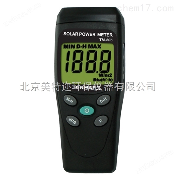 中国台湾泰玛斯TM-206太阳能功率表*
