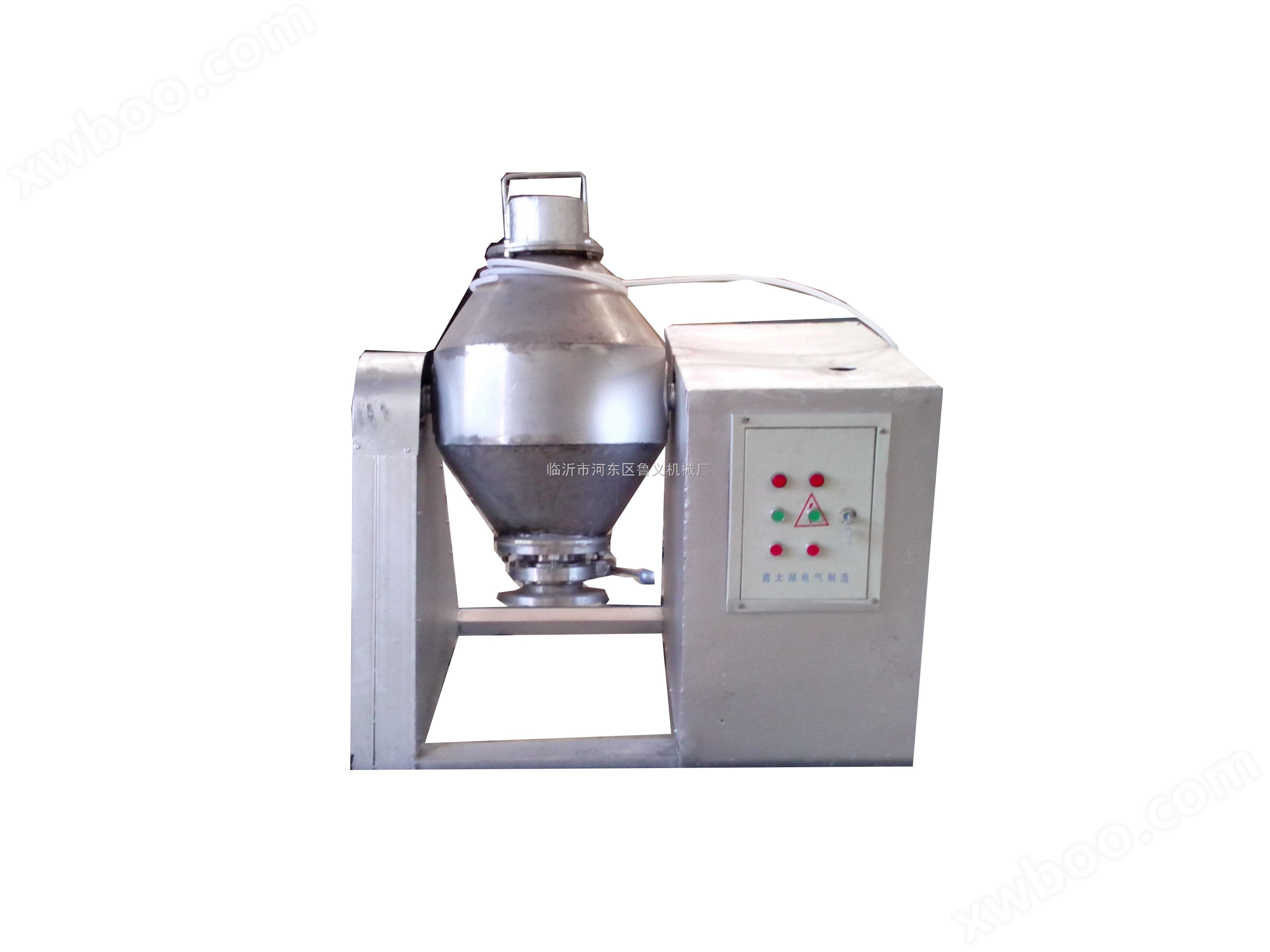 颗粒状双锥腰鼓式混合搅拌机适用于易氧化物料
