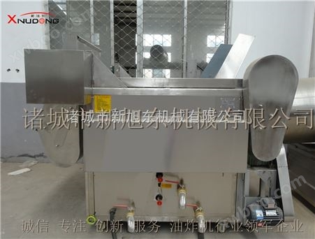 XDM-1200煤碳加热蚕豆油炸机