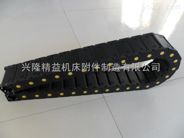 上海电子设备封闭式穿线工程塑料拖链