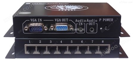 BEC-VGAT2音视频多路发送器，两口发送主机、信息发布